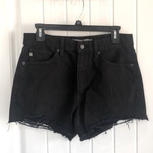 Just USA Large Denim High Waste Shorts